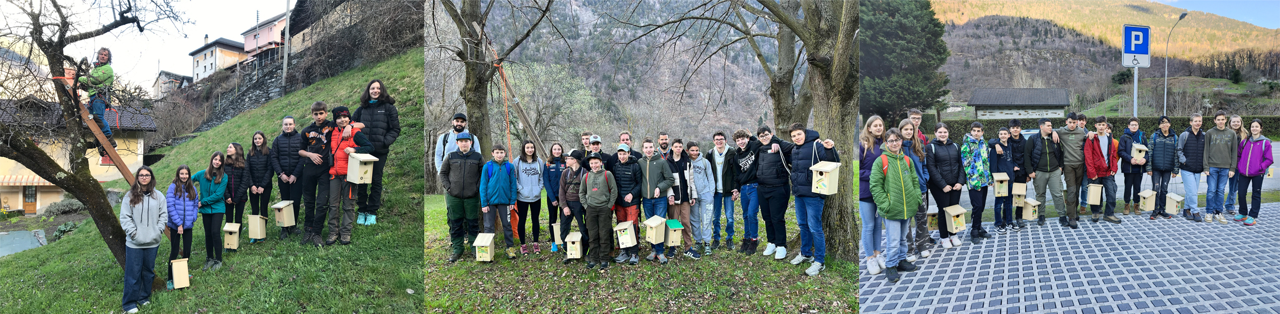Giornata didattica con gli allievi di 3a delle Scuole medie Acquarossa